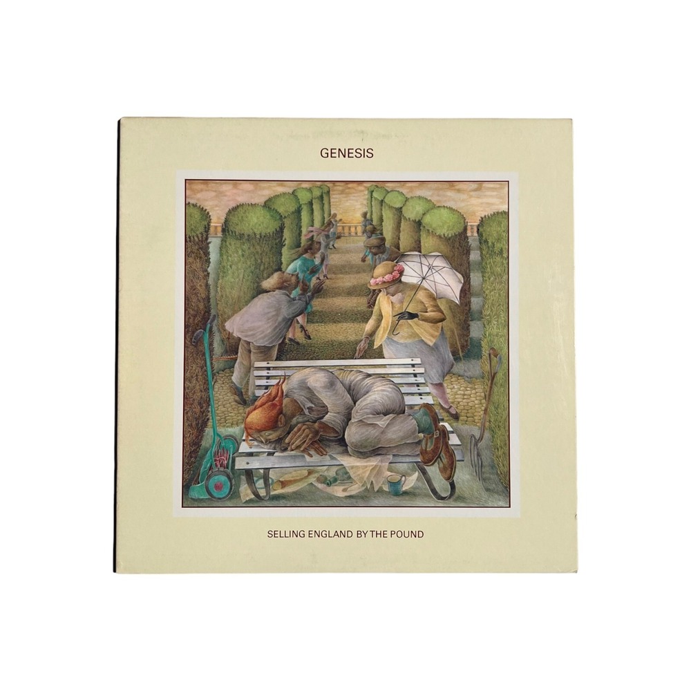 Genesis Vinyl Record Unisex 12" Multicolor Good Selling England By The Pound LP